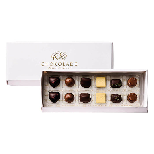 Gaveæske - 24 stk. dessertchokolade