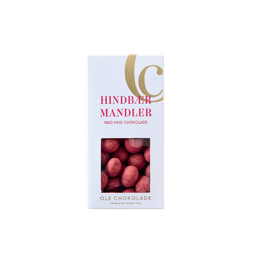 Hindbærmandler, 80 gr.